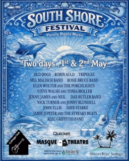 This weekend, the inaugural South Shore Festival takes place: a two-day celebration of roots music featuring fourteen bands and solo artists from the Far South music community, with a special focus on Kommetjie-based musicians including Alec Griffith, Mel Malisch, Robin Auld and Derek Craig, alongside a mix of established names and exciting new talent.The festival takes place on 1 & 2 May at the Masque Theatre, Muizenberg."Across two intimate evenings in this classic theatre, musicians will share original songs — including songs honouring South African artists who have shaped the country’s musical heritage. South Shore Festival celebrates musicians not only as performers, but as poets, storytellers, and cultural custodians. It invites audiences to experience music not only as entertainment, but as a cultural force that shapes identity, memory and connection.The Festival shines a light on the rich musical life of Cape Town’s Far South, where many legendary and upcoming musicians live, write and perform."Tickets are available on Quicket. More information is available at kommetjielife.com/whats-on#capetownmusic #whatsonincapetown #southshorefestival