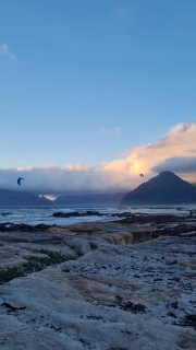 Riders of the storm 💙#kitesurfing #kommetjielife