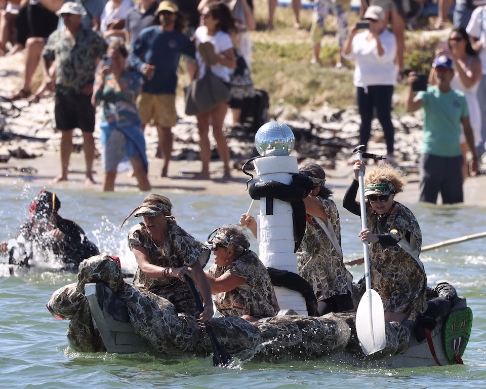 Anything that Floats race at Kommetjie Festival 2024 - Cobus Swart