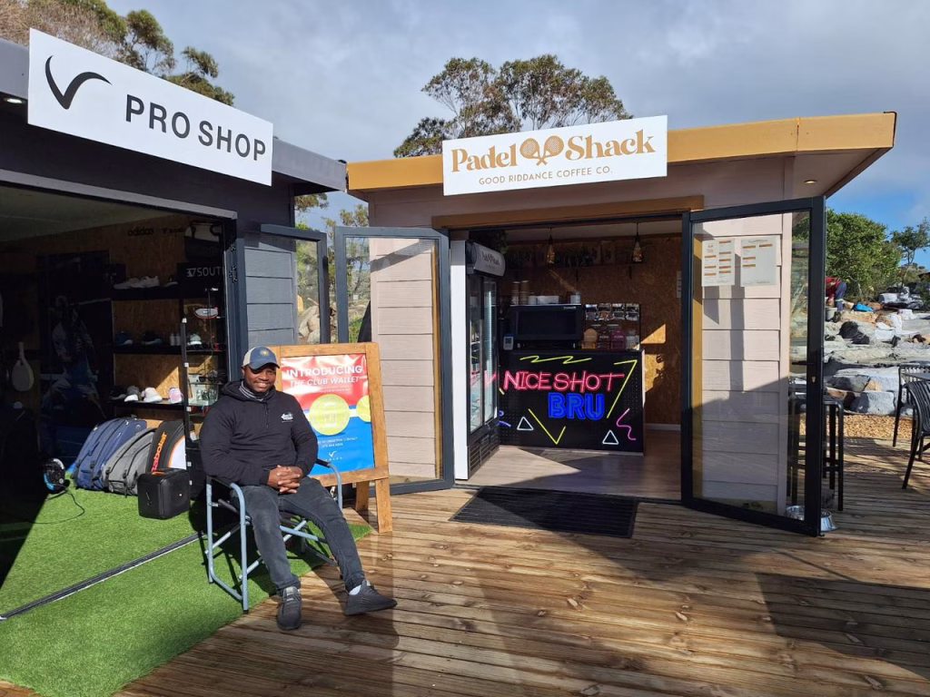 Good Riddance Coffee Padel Shack in Imhoff Farm