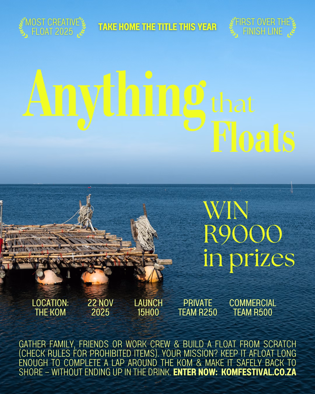 Anything that Floats at the Kommetjie Festival